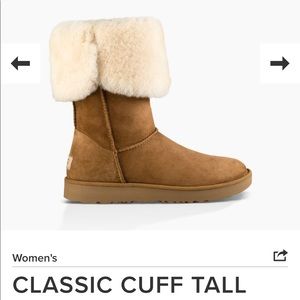 Ugg classic cuff Tall boot